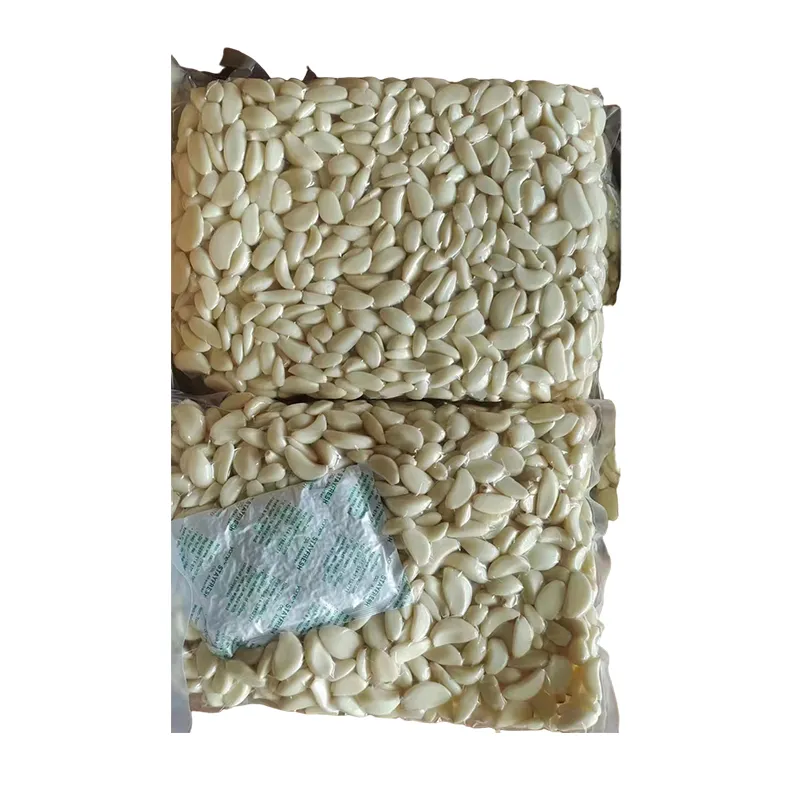 Заморожування очищеного часнику